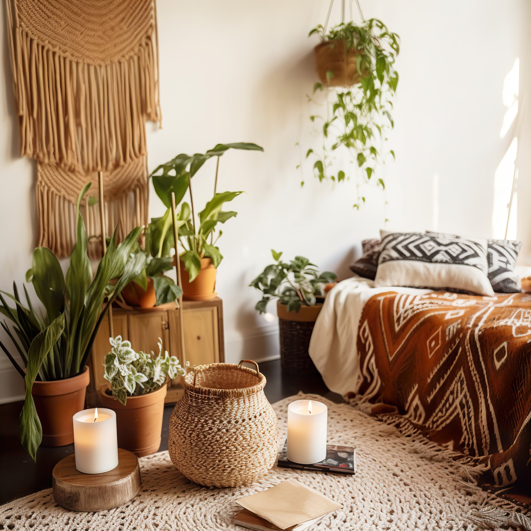 Aesthetic Styled Bedroom Interior